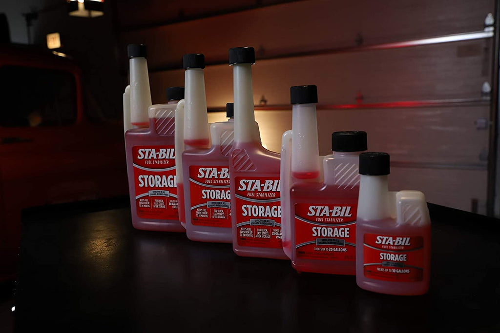 STA-BIL Storage Fuel Stabilizer - Keeps Fuel Fresh for 24 Months - Prevents Corrosion - Gasoline Treatment That Protects Fuel System - Fuel Saver - Treats 40 Gallons - 16 Fl. Oz. (22207)