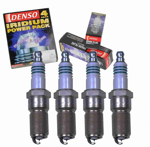 4 Pc DENSO Iridium Power Spark Plugs Compatible with Chrysler PT Cruiser 2.4L L4 2001-2010