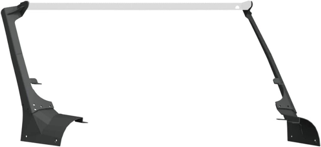 518LMP1B Stealth A-Pillar Light Mounts; 51.5 In; W/1 Lower Mount; Steel; Black;