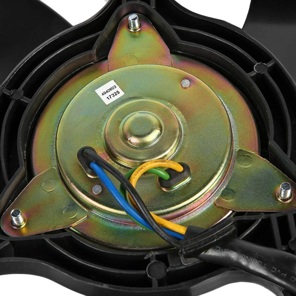 OEM-RF-0228 Factory Style Radiator Cooling Fan Assembly Cooling Efficiency Improved Direct Replacement [Compatible with 1996-1999 I30 / 1995-1999 Maxima]