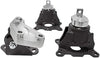 10750-85A Black Bushings (04-08 Acura Tl J-Series Steel Mounts 85A)