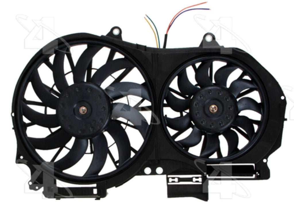 Four Seasons Dual Radiator and Condenser Fan Assembly for A4 Quattro, A4 76344