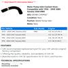Water Pump Inlet Coolant Hose - Compatible with 1996 - 2005 GMC Savana 2500 RWD 1997 1998 1999 2000 2001 2002 2003 2004