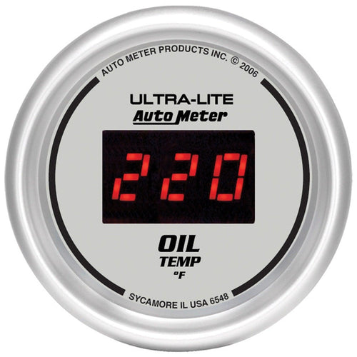 2-1/16 in. OIL TEMPERATURE 0-340 Fahrenheit ULTRA-LITE DIGITAL - greatparts