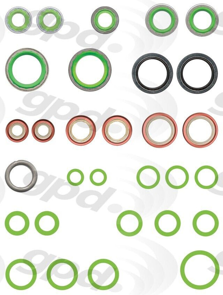 A/C System O-Ring and Gasket Kit for Edge, GT, Continental, Fiesta 1321376