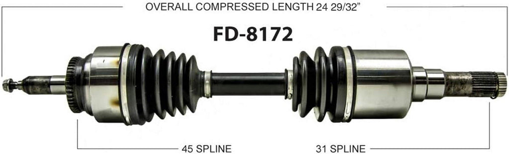 FD-8172 CV Axle