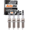 4 Pc Autolite Double Platinum Spark Plugs Compatible with Hyundai Sonata 2.4L L4 2011-2014