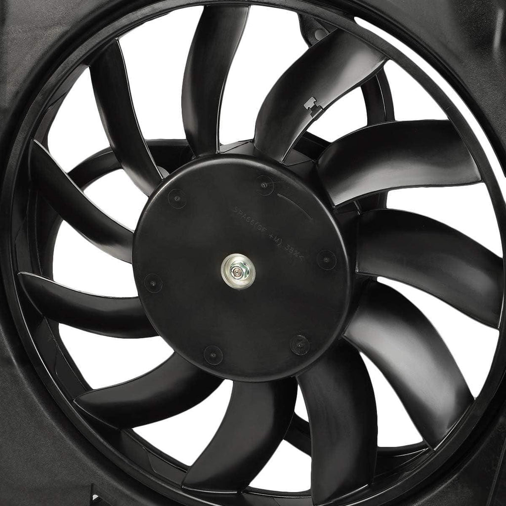 OEM-RF-0110 Factory Style Radiator Cooling Fan Assembly Cooling Efficiency Improved Direct Replacement [Compatible with 2007-2008 Escape]