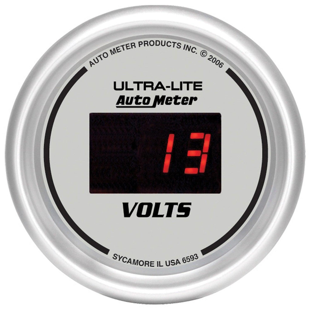 2-1/16 in. VOLTMETER 8-18V ULTRA-LITE DIGITAL - greatparts