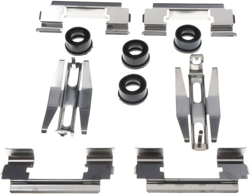 Gold 18K981X Front Disc Brake Caliper Hardware Kit with Clips and Bushings