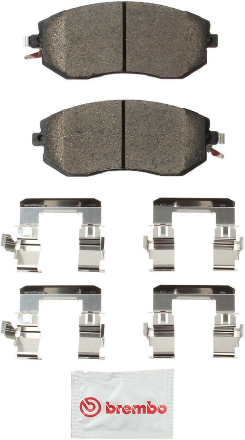 Front Disc Brake Pad Set for FR-S, BRZ, Forester, Impreza+More (P78021N)