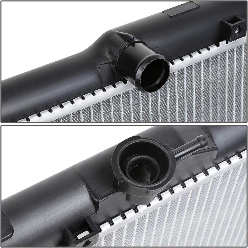 OEM-RA-2443 2443 Aluminum Radiator Compatible with 02-06 CR-V AT/03-06 Element,29-1/16" W X 15-3/4" H X 5/8" D,1-1/4" Inlet / 1-1/4" Outlet