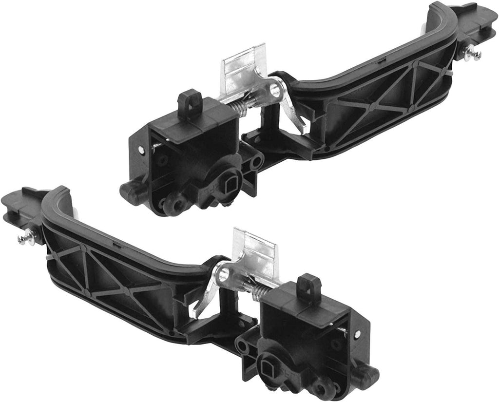 Front Exterior Door Handle Reinforcement Pair Set Compatible with 2002-2007 Ford Focus