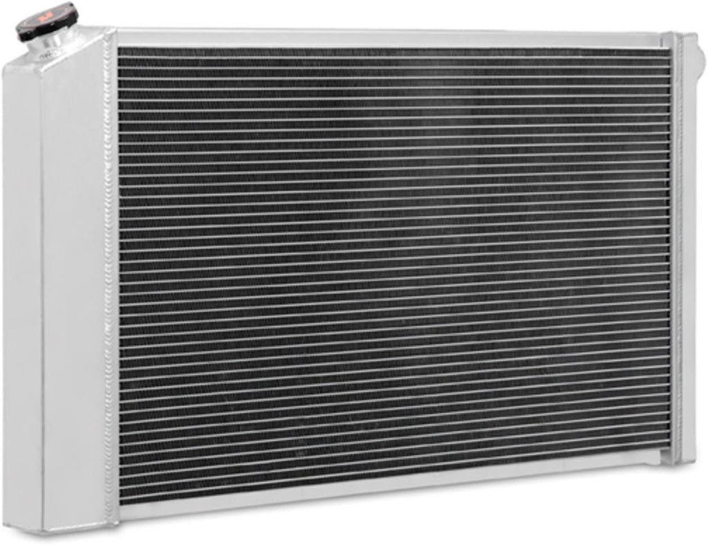 MMRAD-CHE-68X X-Line Performance Aluminum Radiator Compatible with Chevrolet Chevelle 1965-1967 Silver