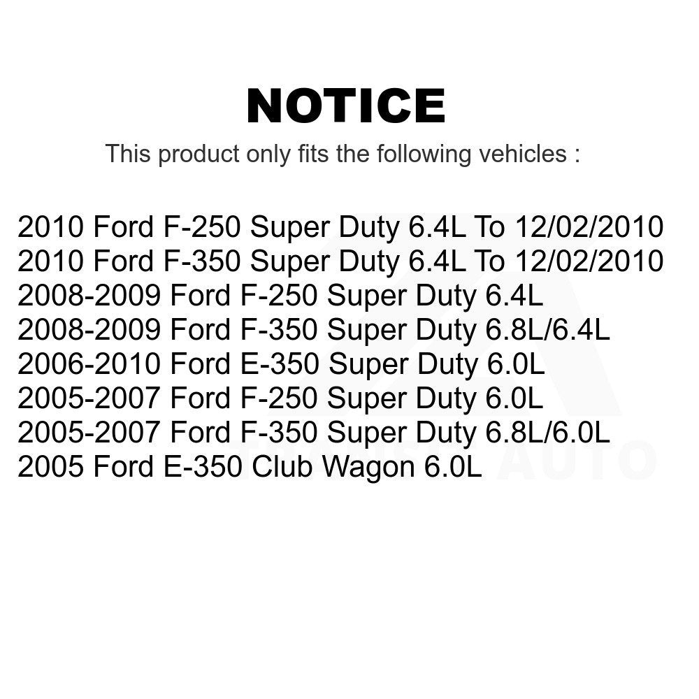 Engine Coolant Temperature Sensor SEN-2CTS0219 for Ford F-250 Super Duty F-350 E-350 Club Wagon