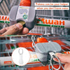 4 Pcs Portable Aluminum Alloy Key Ring Metal Shopping Trolley Tokens Unisex Gift Keyrings Decorations for Men Women Shopping Cart Grocery Shopping Trolleys