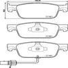 Brembo Front Disc Brake Pad Set for 17-20 A4 (P85153)