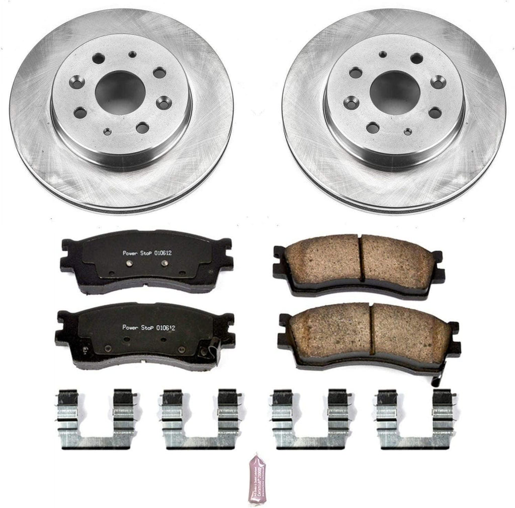 KOE5902 Autospecialty Front Replacement Brake Kit-Oe Brake Rotors & Ceramic Brake Pads