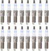 Premium OE Fine Wire Set 16 Double Platinum Spark Plugs for Chrysler Dodge Jeep V8