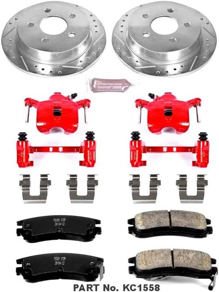 (KC1558) 1-Click Performance Brake Kit with Calipers