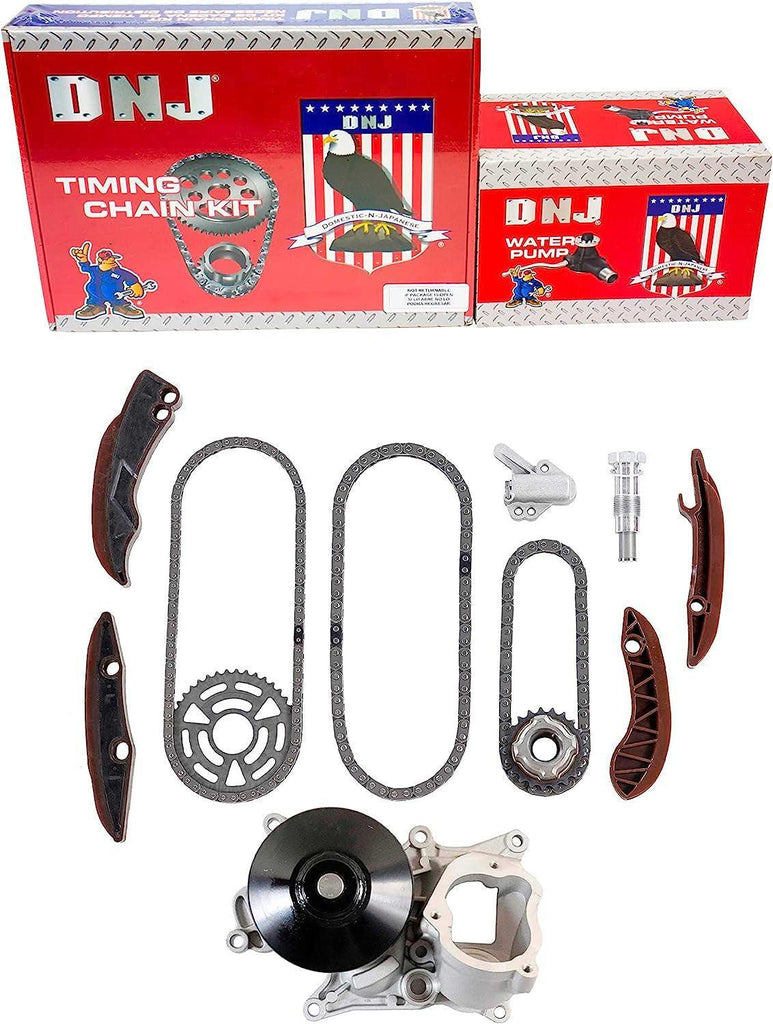 DNJ TK844WP TIMING KIT with WATER PUMP for 14-15 BMW / L4 / 2.0L / 122 DOHC 16V N47D20