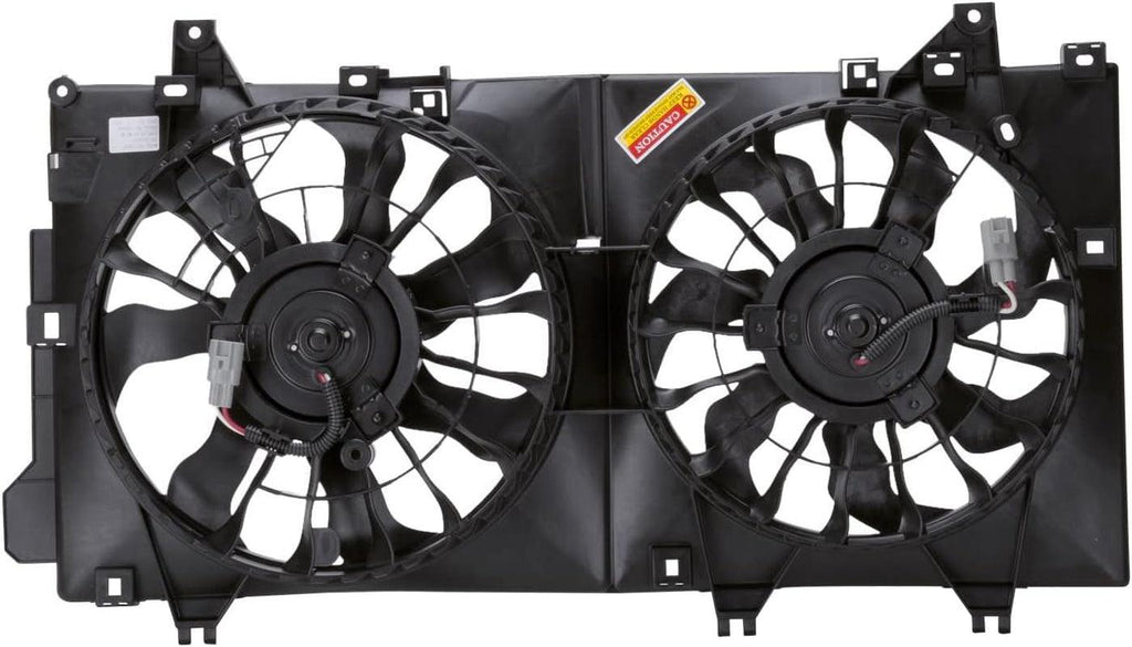 623250 Cooling Fan Assembly Compatible with 2014-2018 Mazda Mazda3