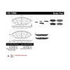 Centric Front Disc Brake Pad for Beat, Sonic, Spark, Spark Classic (102.15900)
