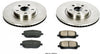 KOE2316 Autospecialty Front Replacement Brake Kit-Oe Brake Rotors & Ceramic Brake Pads