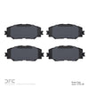 Front Disc Brake Pad Set for Corolla, RAV4, Prius V, Xb, Xd+More (1310-1210-00)