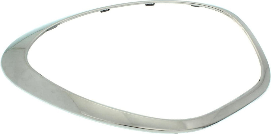 Driver and Passenger Side Headlight Bezel Set of 2 Compatible with 2011-2016 Mini Cooper Countryman & 2013-2016 Cooper Paceman Black Interior - MC2507103, MC2506103