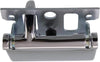 for Ford E-250 Econoline Interior Door Handle Rear, Driver Side - Side Hinged Door Chrome (1988-2002) | Trim: Custom/Xl