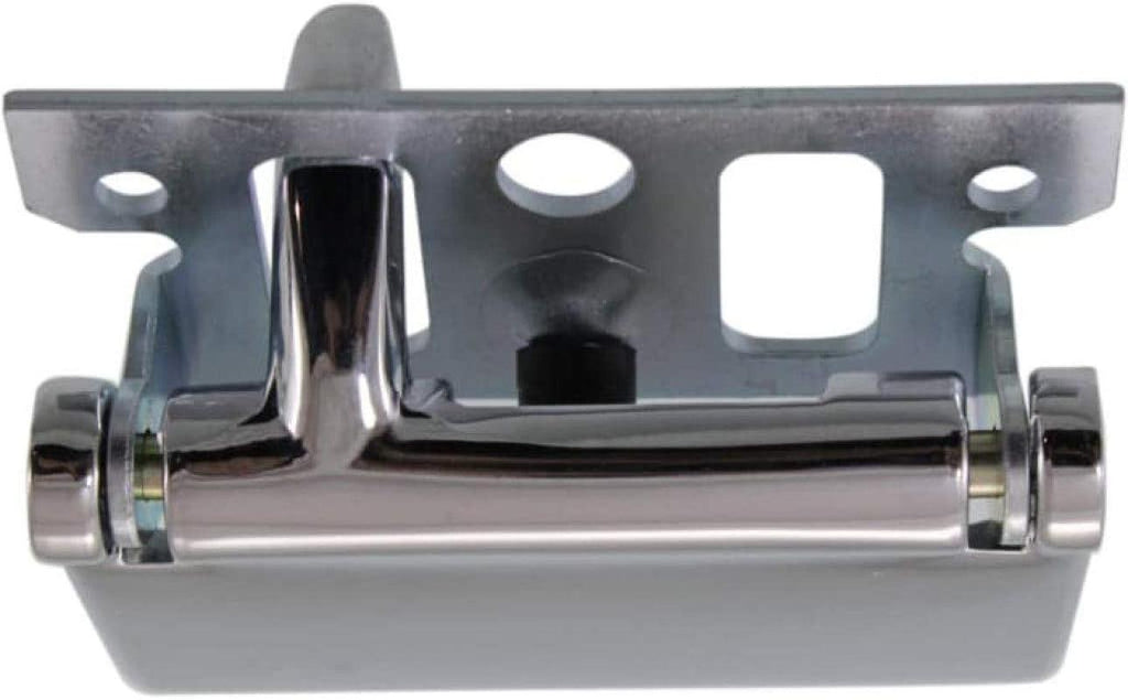 for Ford E-250 Econoline Interior Door Handle Rear, Driver Side - Side Hinged Door Chrome (1988-2002) | Trim: Custom/Xl