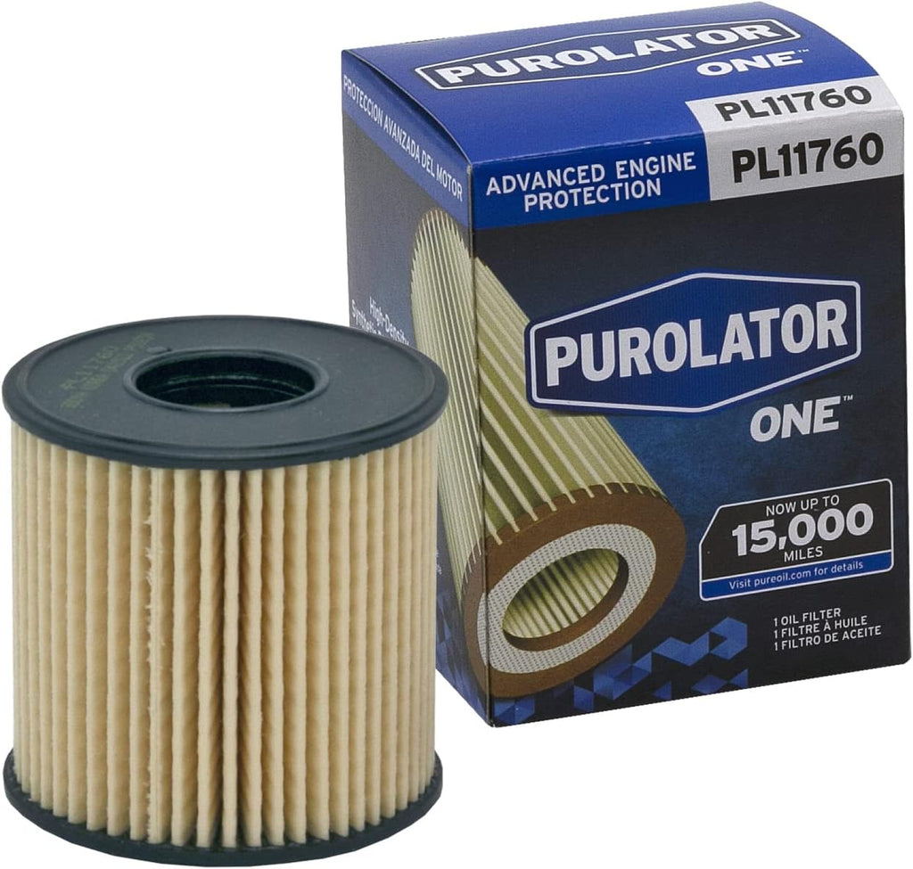 PL11760 one Advanced Engine Protection Cartridge Oil Filter Compatible with Select Hyundai Elantra, Kona, Sonata