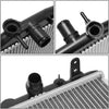 OEM-RA-13221 OE Style Bolt-On Aluminum Core Radiator Compatible with 13-15 Acura ILX / 12-15 Civic MT/AT, 26-1/2" W X 18-3/8" H X 1" D, 1-5/16" Inlet, 1-5/16" Outlet