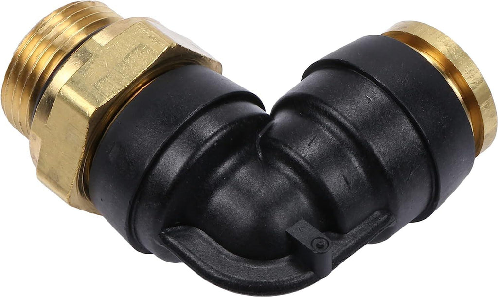 Genuine Parts 19407161 Air Compressor Rear Discharge Tube Elbow (At Reservoir)