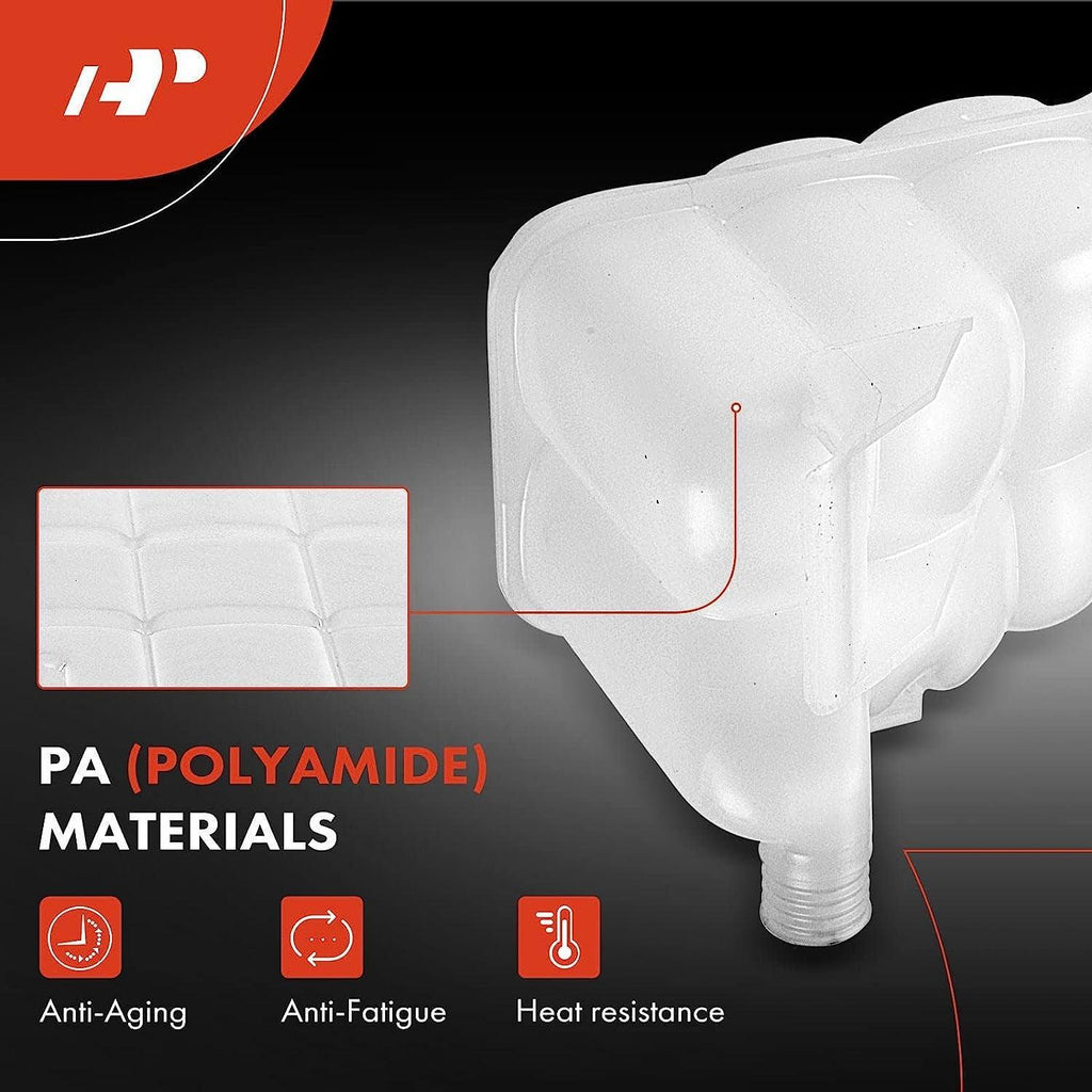 A-Premium Engine Coolant Overflow Recovery Reservoir Tank Compatible with BMW [E30 Series], 325 1988 [2.7L], 325I 1988-1993, 325Ix 1988-1991 [2.5L], M20, Replace# 17111712641
