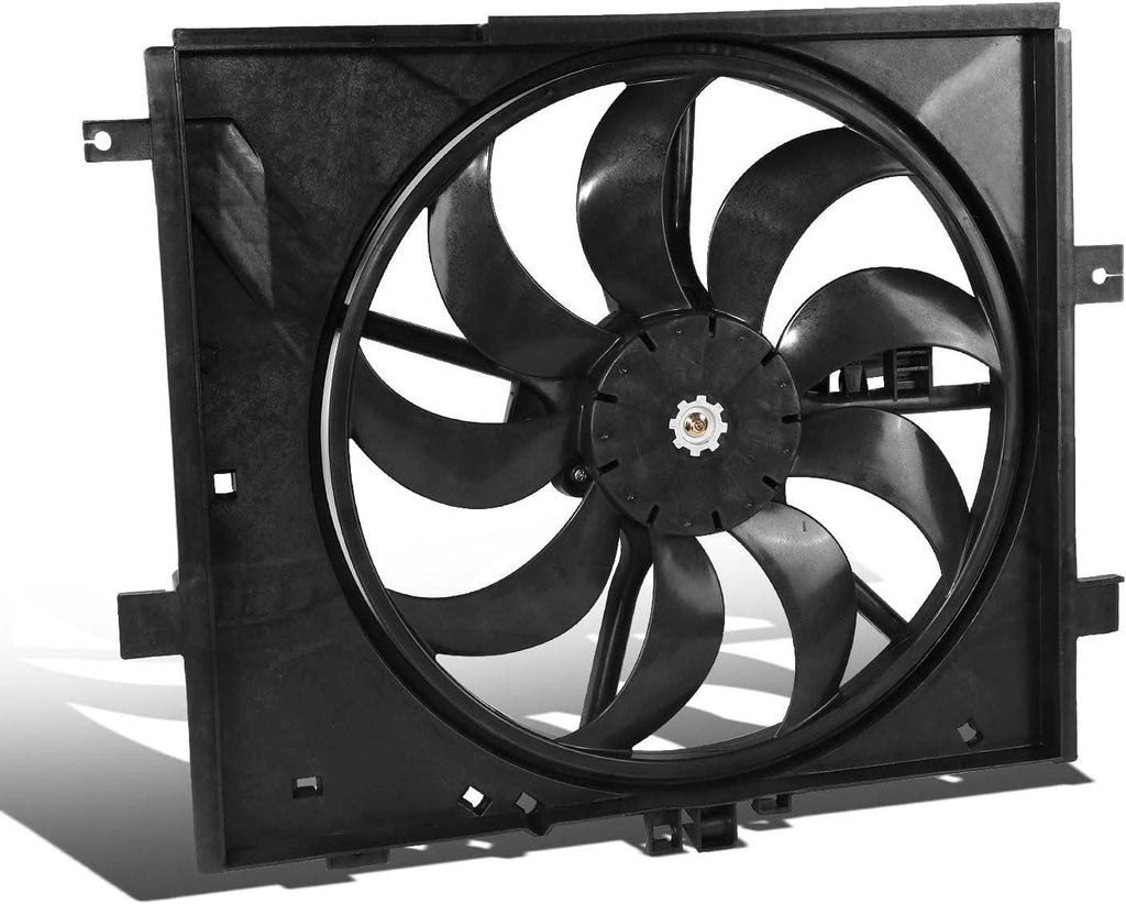 OEM-RF-0884 Factory Style Radiator Cooling Fan Assembly Compatible with 2013-2018 Versa / 2014-2017 Versa Note