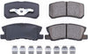 17-868, Z17 Rear Ceramic Brake Pads with Hardware