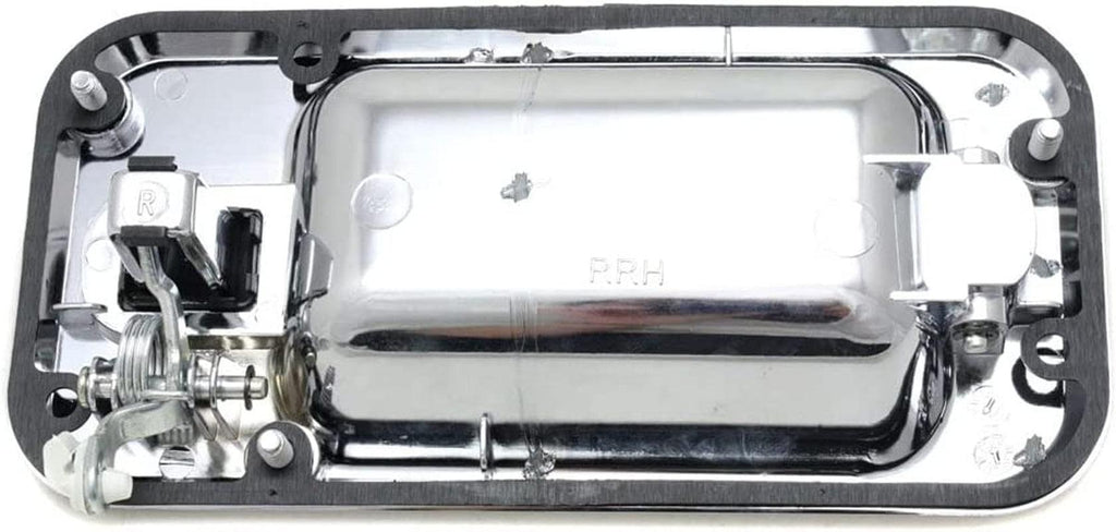Rear Exterior Door Handle Compatible with 2003-2009 Hummer H2, Set of 2, Driver and Passenger Side, Chrome