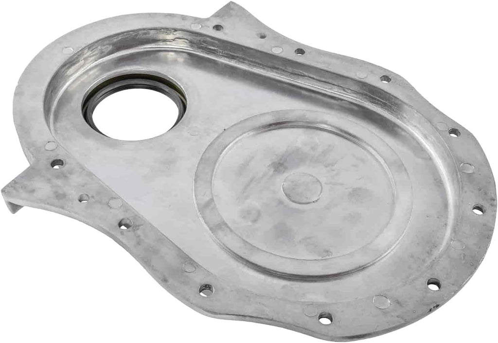 Timing Cover | Fits 1965-1990 Big Block Chevy Engines | Polished Cast Aluminum | Includes Timing Cover, Timing Cover Gasket, Water Pump Gaskets, and Timing Cover Bolts