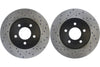 Front PAIR Stoptech Disc Brake Rotor for 2005-2012 Ford Escape (44138)