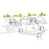 Alignment Caster / Camber Kit for F-150, F-150 Heritage, Expedition+Mor