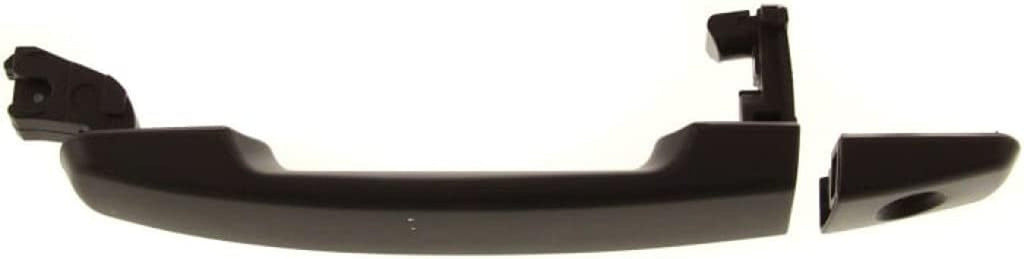 for Nissan Pathfinder Exterior Door Handle Front, Driver Side Textured Black (2005-2012) | with Key Hole | Trim:All Submodels | NI1310121 | 80607EA050