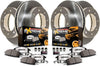MDK6404 Z36 Truck & Tow Front and Rear Brake Kit-Oe Rotors & Carbon Ceramic Brake Pads