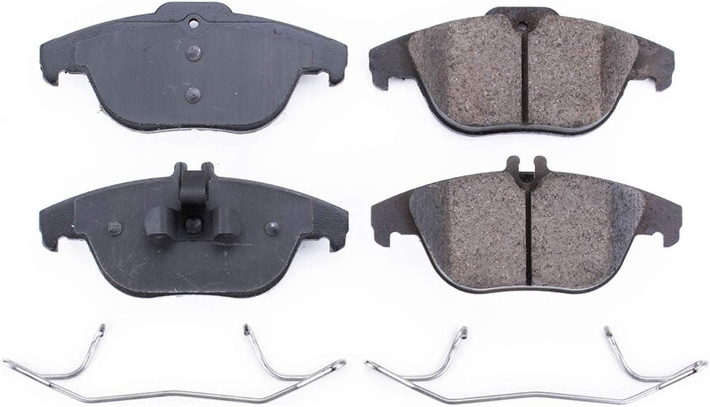 17-1341, Z17 Rear Ceramic Brake Pads with Hardware