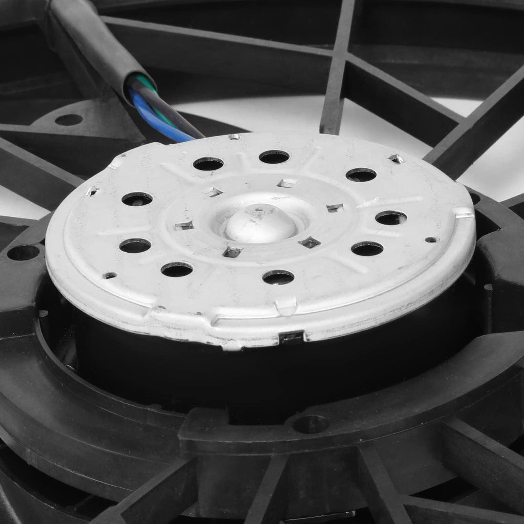 OEM-RF-0395 Factory Style Radiator Cooling Fan Assembly Compatible with 2004-2005 Liberty