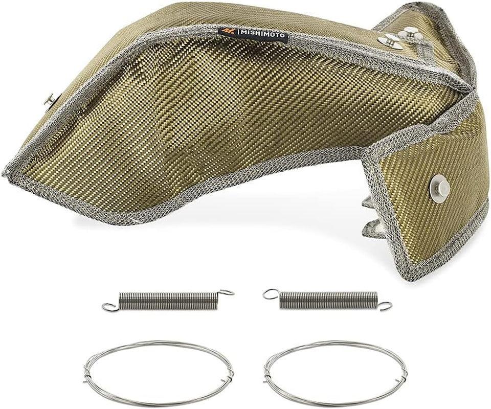 MMTB-MUS4-15 Titanium Turbo Blanket, Compatible with Ford Mustang Ecoboost 2015+