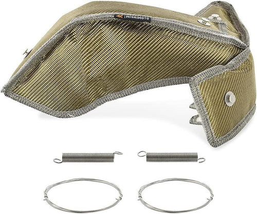 MMTB-MUS4-15 Titanium Turbo Blanket, Compatible with Ford Mustang Ecoboost 2015+