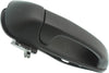 Compatible with Dodge Ram 1500 Exterior Door Handle 2002-2008 Driver Side Rear, Textured Black | Trim: All Submodels | CH1520109 | 55275685AB