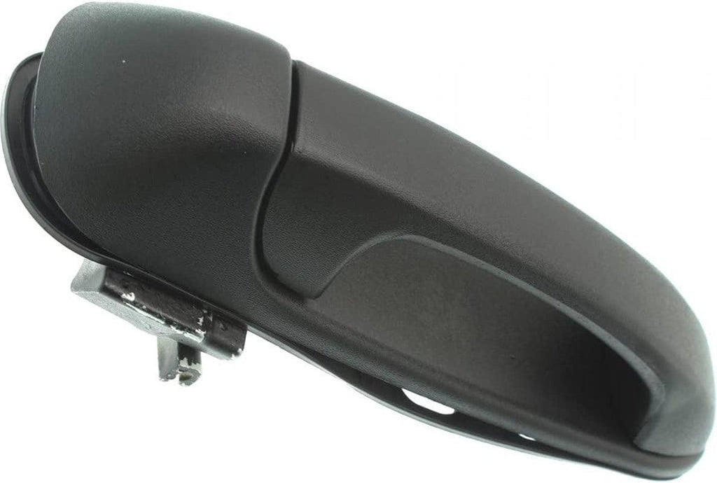 Compatible with Dodge Ram 1500 Exterior Door Handle 2002-2008 Driver Side Rear, Textured Black | Trim: All Submodels | CH1520109 | 55275685AB